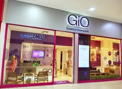 Fachada da GiO no Shopping Internacional de Guarulhos